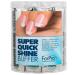 ForPro Professional Collection Super Quick Shine 2-Way Buffer Green 400/White 4000 Grit Double-Sided Manicure & Pedicure Nail Buffers 3.5 L x .75 W 25-Count