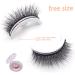 Fake Eyelashes 1 Pair Self-adhesive False Eyelashes Makeup Eyelashes with Crystal Case Realistic Lashes for Beginners Women Bushy Fake Eyelashes - Buy Online on GoSupps.com