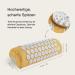 Shaktimat Acupressure Pillow - Original Since 2007 for Relaxation | Yellow | Ideal for Neck Shoulder & Head Relief | Perfect for Beginners | International Shipping Available - Buy Online on GoSupps.com