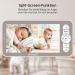 iGeek 2K Video Baby Monitor with 2 Cameras - 5 Inch WLAN Babyfon PTZ 355 Night Vision Motion & Noise Detection App Control - Buy Online on GoSupps.com