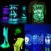 Wtrcsv Glow in The Dark Pigment Powder - 10 Color Epoxy Resin Luminous Powder for Painting, Slime, Nails, Resin Art - Non-Toxic Safety Pigment for DIY Projects - 20g/0.7oz Each - Buy Online on GoSupps.com