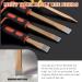 Tanstic 5Pcs Masonry Chisel Set  7.8 9.8 11.8 Heavy Duty Flat Chisel and Point Chisel with Hand Protection and Gloves  Concrete Breaker Chisels for Demolishing Carving Masonry B Kit - Buy Online on GoSupps.com