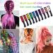 Auriviz Hair Chalk for Girls Kids - Non-Toxic Washable Temporary Hair Color Dye (10 Pack) - Perfect for Christmas, New Years, Cosplay, Birthday Gifts - Ages 4-9 - Buy Online on GoSupps.com
