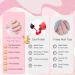 Ceboic Semi Cured Gel Nail Strips 20Pcs Real Gel Nail Polish Stickers Solid Color Self-Adhesive Gel Nail Wraps Waterproof Nail Art Stickers for Women Girls Kids Salon-Quality Manicures (Creamy Pink) - Buy Online on GoSupps.com