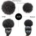 JHZHONG Afro Puff Drawstring Ponytail for Black Women Short Kinky Curly Afro Ponytail Synthetic Hair Afro Bun Drawstring Ponytail for Women Girls (small size(Pack of 2) TBUG) small size(Pack of 2) Rum red - Buy Online on GoSupps.com