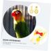 Buy PopetPop Parrot Flight Suit - Adjustable Cotton Diaper Clothing for Birds | Yellow 2-Pack - Buy Online on GoSupps.com
