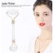 White Jade Roller High Quality Natural Jade Unique Pattern Anti-Aging Face Roller Jade Roller for Face Back Waist for Face Arm(White jade) - Buy Online on GoSupps.com