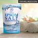 100% Pure Epsom Salt Bath 175 Oz - Concentrated Magnesium Sulphate for Soothing Sore Muscles - Body & Skin Care Relaxant - Buy Online on GoSupps.com