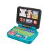 Fisher-Price Learning fun HomeOffice Laptop-Electronic educational toys with smart-stage learning lights and 55+ songs ABC numbers and first German learning words from 6 months HGX00