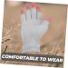CLISPEED 1 Pair Uv Gloves Summer Beach Gloves Nail Dryer Uv Glove Sun Protective Gloves Uv Protection Gloves Sun Protection Gloves for Women Nail Gel Fabric Manicure Women's 19.5x8cm Light Grey - Buy Online on GoSupps.com