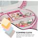 VILLCASE 45 Pcs Microfiber Cleaning Cloths for Jewelry & Eyeglasses - Double-Sided Fleece Soft Assorted Colors - Ideal for Silver Jewelry & Diamonds - Buy Online on GoSupps.com