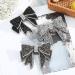 Hair Clips Crystal big bow hairpin women's ponytail girl hair accessories rhinestone hairpin hairpin strap Blue Hair Clips (Size : H ab) - Buy Online on GoSupps.com