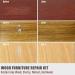 Hardwood Floor Repair Kit - 24Pcs Touch Up Markers with Melting Tool - 11 Colors Wax Sticks for Scratch Repair on Floors, Tables, Cabinets - Buy Online on GoSupps.com
