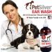 PetSilver Wound Gel & Ear Wash Bundle - AG21 Complex, Chelated Silver - 8oz - Buy Online on GoSupps.com