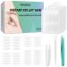 Vemoerce Eyelid Tape for Hooded Eyes Invisible 400Pcs  Eyelid Lifter Strips   Instant Eye Lift Tape Lifting   Comfortable and Easy to Apply  Skin Friendly Eye Lift Tape for Droopy Lids