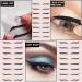 BROVITI 40 Pairs Colorful Glitter Stick on Eyeliner Stickers - Instant Adhesive Eye Line Strips for Party Makeup in 8 Colors - Buy Online on GoSupps.com