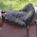 Cashel Western Saddle Large Fleece Tush Cushion, Black