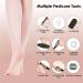15 in 1 Rechargeable Electric Callus Remover for Feet - Professional Waterproof Foot File Pedicure Tool for Dead Skin Removal - Portable and Travel-Friendly - Pink - Buy Online on GoSupps.com
