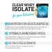 BODYLAB24 Clear Whey Isolate 1200g - Pink Grapefruit | 96% Whey Protein Powder | Refreshing Protein Shake for Muscle Building - Buy Online on GoSupps.com