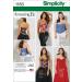 Simplicity US1183AA Corset Sewing Pattern for Women, Sizes 10-18