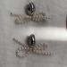 FEYLIE Elegant Pearl Bowknot Dangle Earrings - Fashion Small Hoop Statement Jewelry for Women & Girls | International Shipping Available - Buy Online on GoSupps.com
