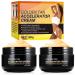 Self -tanners for the face and body 2 PCs Intensive tanning luxe gel premium browning accelerator cream - long -lasting natural tan natural bronzer quick browning 100g 100 g (2 pack)
