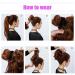 Messy Bun Hair Piece for Women Messy Hair Bun Extensions Long Synthetic Fluffy Hair Bun Wrap Around Scrunchies DIY Curly Elastic Band Hair Extensions Hairpieces for Women Fake Hair Accessories for 4 - Buy Online on GoSupps.com