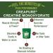 Creapure Creatine Monohydrate Powder. Ultra High Purity German Made Creatine with Nothing Else Added at All. Pure and Unflavored for Men & Women. Zero Bloating No Sugar Vegan Friendly Supplement - Buy Online on GoSupps.com