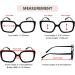 Eyekepper Reading Glasses for Women - Oversized White Large Frame Readers +1.50 | Stylish & Comfortable Eyeglasses - Buy Online on GoSupps.com