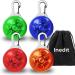 Inedit Flashing Light Dog - 4 Pack LED Luminous Pendants with FREE Storage Bag for Kids' School Bags - International Shipping Available - Buy Online on GoSupps.com