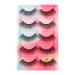 UAMOU Lashes 10/20/50/100 Boxes Mink Eyelashes 5 Pairs Natural False Eyelashes Thick Fluffy Faux Cils Lashes In Bulk G6 Cheerfully (Color : G603CS Size : 30 boxes)