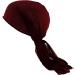 Zac's Alter Ego Durag/Cap/Biker Headscarf/Bandana Burgundy - Buy Online on GoSupps.com