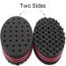 Small Holes Hair Sponge for Twists and Dreads - Afro Wave Curling Brush for Natural Hair - 1 Pcs - Buy Online on GoSupps.com
