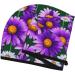 Purple Daisy Coral Velvet Dry Hair Cap Ideal for Home Travel Pool Parties & More | Quick Drying & Soft Comfort - Buy Online on GoSupps.com