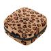 Heart Leopard Print Sanitary Napkin Storage Bag Menstrual Pad Bag Portable Menstrual Period Sanitary Pouch Zipper Tampons Collect Bags for Teen Girls Women Ladies Color 7