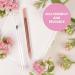 Bona Fide Beauty Czech Glass Cuticle Pusher - Gentle Cuticle Remover | Dual-Sided Reusable Manicure Stick - Pink - Buy Online on GoSupps.com