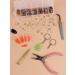 1014 Pcs Nail Art Dangle Charms Piercing Tool Set - TOROKOM Hand Drill, Jump Rings, Pliers, Tweezers - Buy Online on GoSupps.com