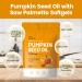 VivoNu Pumpkin Seed Oil with Saw Palmetto Capsules | Cold Pressed Pure Virgin Oil Essential Fatty Acids & Phytosterols | 300 SoftgelsSupports Hair Urinary Bladder & Prostate Health | Non-GMO - Buy Online on GoSupps.com