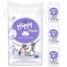 bella baby Happy cotton pads made of 100% cotton pack of 4 (4 x 60 pcs.) 9 x 11 cm