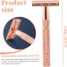 Safety Double Edge Stainless Steel Razors for Men - Close Smooth Shave | Detachable Head - Buy Online on GoSupps.com