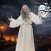 UILYNIU Wizard Wig and Long Beard Men's Long Curly Grey Wig Cosplay Wizard Sorcerer Prophet Wig for Carnival Halloween Christmas Costume Wigs Old Men Cosplay Wig Adult Fancy Dress Party Wig (Grey) - Buy Online on GoSupps.com