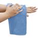 Dan River 100% Cotton Face Towels 12 Pack - Soft & Absorbent Washcloths for Bathroom Spa Gym - Quick Dry 12x12 in 600 GSM - Blue Pack of 12 - Buy Online on GoSupps.com