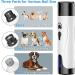 YABIFE Dog Nail Grinder Kit | Super Quiet Electric Pet Nail Trimmers for Dogs & Cats | 3 Speeds & 2 Grinding Wheels | Blue Scissor Design - Buy Online on GoSupps.com