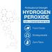 Hydrogen Peroxide 12% Solution by Solace Labs | Household Cleaner | Food Grade | Topical | All Purpose Natural Cleaner Concentrate | 16 oz (473mL) 473 ml (Pack of 1) - Buy Online on GoSupps.com