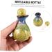 DOITOOL 1 Set Aromatherapy Bottle Condiment Container Ceramic Bottle Porcelain Vinegar Pot Diffuser Essential Oil Bottle with Stopper Liquid Containers Art Lotion Ornaments Ceramics Mini 9.5X5.5cm Green - Buy Online on GoSupps.com