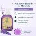 Le Petit Olivier Pure Marseille Liquid Soap - Lavender - 10.1 oz - Gentle Skin Cleanser - Vegetable Origin - International Shipping Available - Buy Online on GoSupps.com