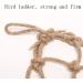 Morezi Parrot Climbing Net - Cotton Rope Ladder Toy for Parrot Cage - Swing, Perch, Hammock, and Decor for Parrot Play Gym - Buy Online on GoSupps.com