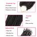 7 Packs 10 Prelooped Crochet Box Braids with Curly Ends for Black Women - 1B# Hair - Buy Online on GoSupps.com