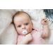 Nip Pacifier - Daddy Is My Superhero | Jaw-Friendly Silicone | Reduces Pressure on Teeth | 0-6 Months - Buy Online on GoSupps.com