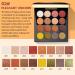GECOMO Eyeshadow Palette - 16 Color Makeup Palette for Eyes - Glitter, Shimmer, Matte - Long Lasting & Waterproof - Perfect Gift for Women - Buy Online on GoSupps.com